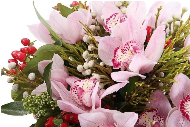 Pink Grace: Box of Orchids