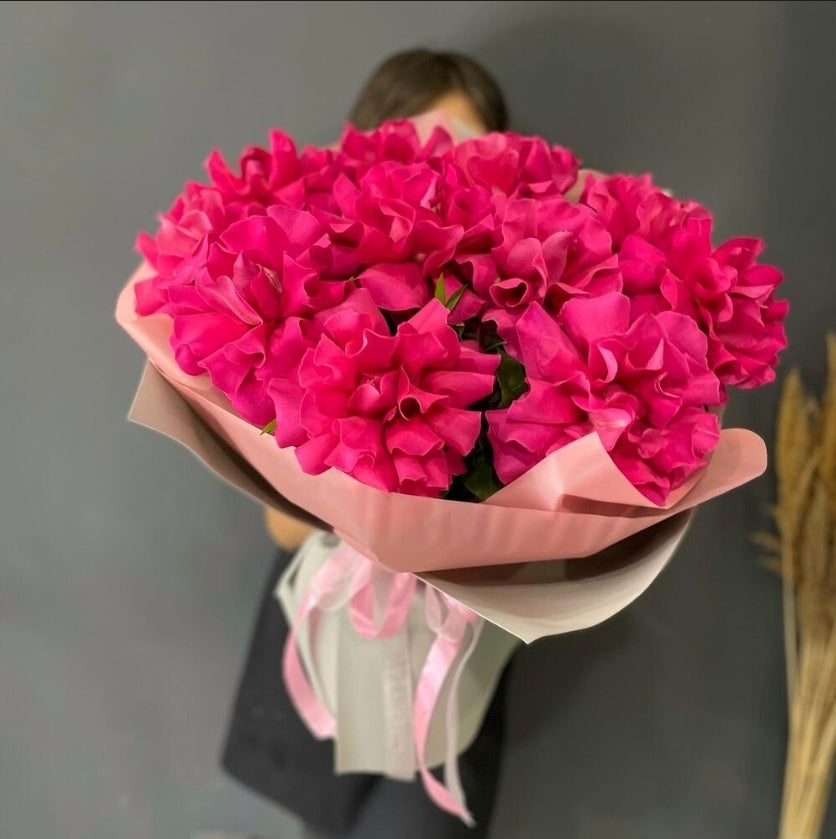 "Elegant French Roses Magic Bouquet"