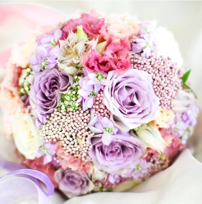 "Heart of Venus" The bride's bouquet