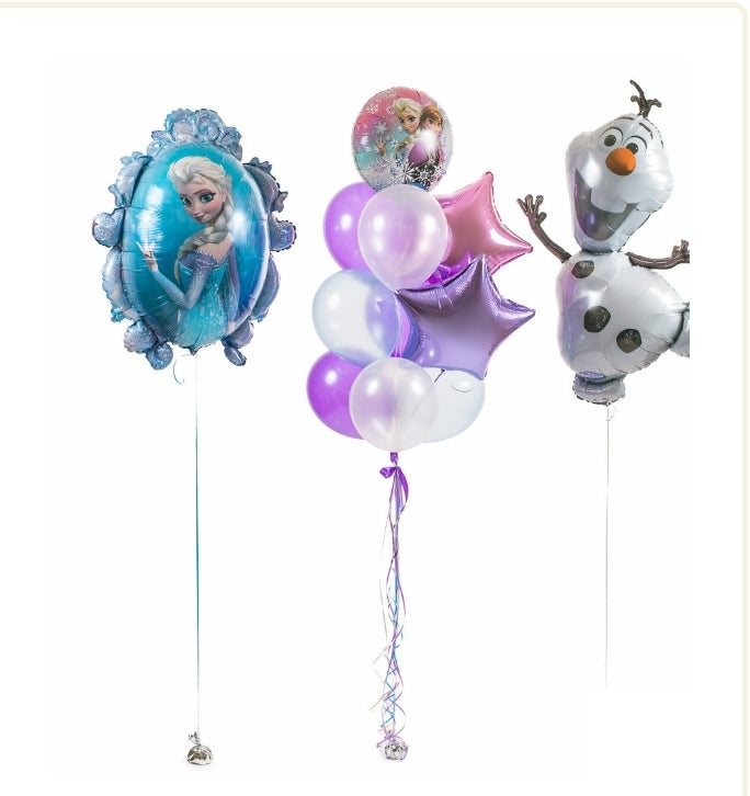 Festive balloon compositions small size