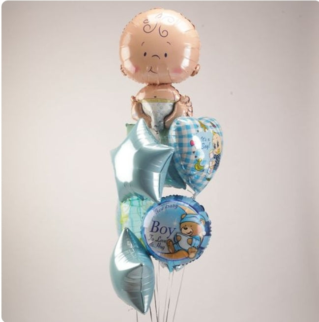 Festive balloon compositions small size