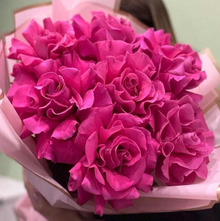 "Elegant French Roses Magic Bouquet"
