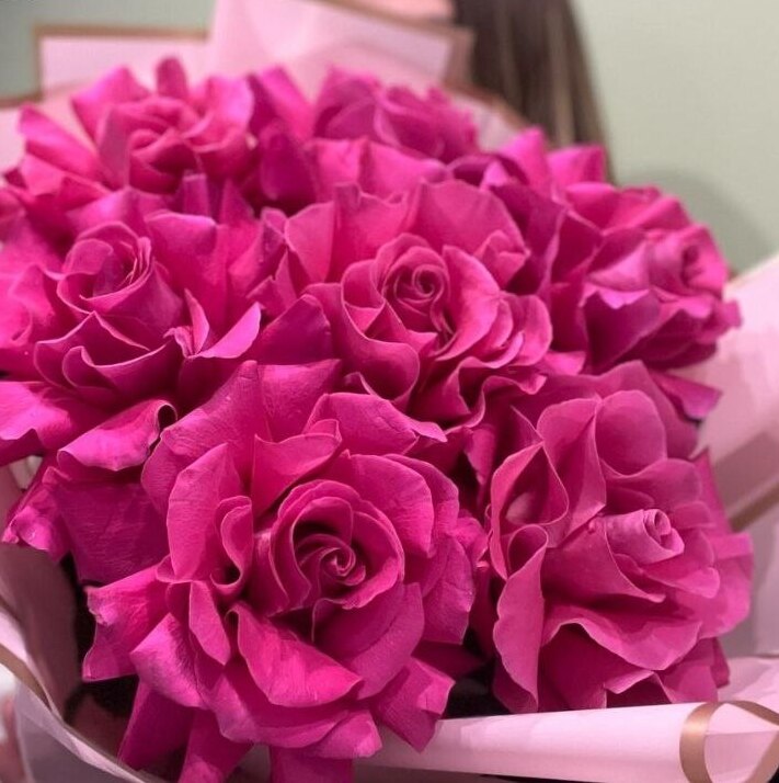 "Elegant French Roses Magic Bouquet"