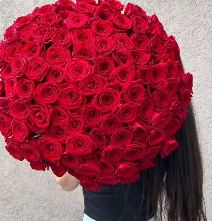"Eternal Passion" Red Roses Bouquet