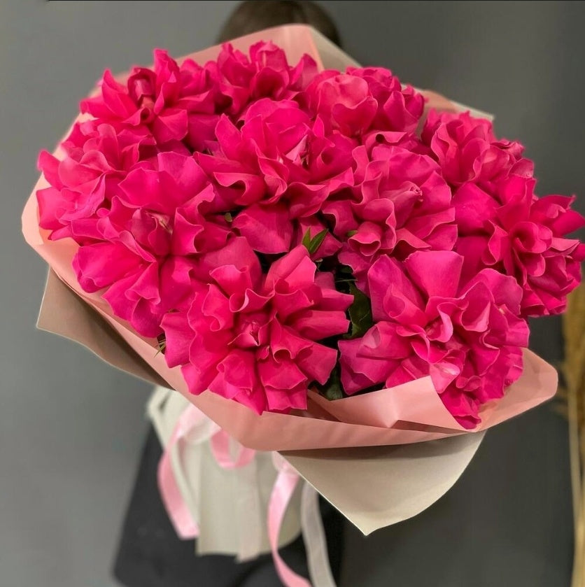 "Elegant French Roses Magic Bouquet"