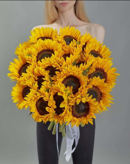 Mono Sunflowers