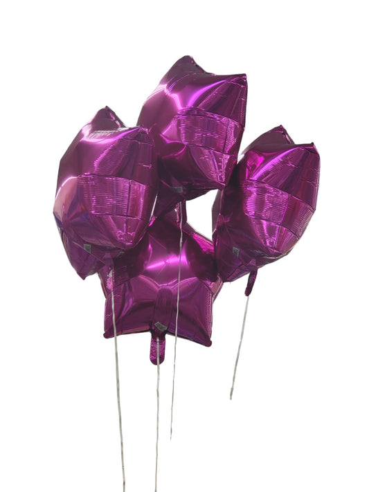 Purple Star Balloon (1pc)